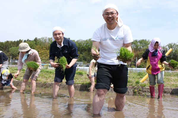 香り米プロジェクト　高木さんと佐藤さん